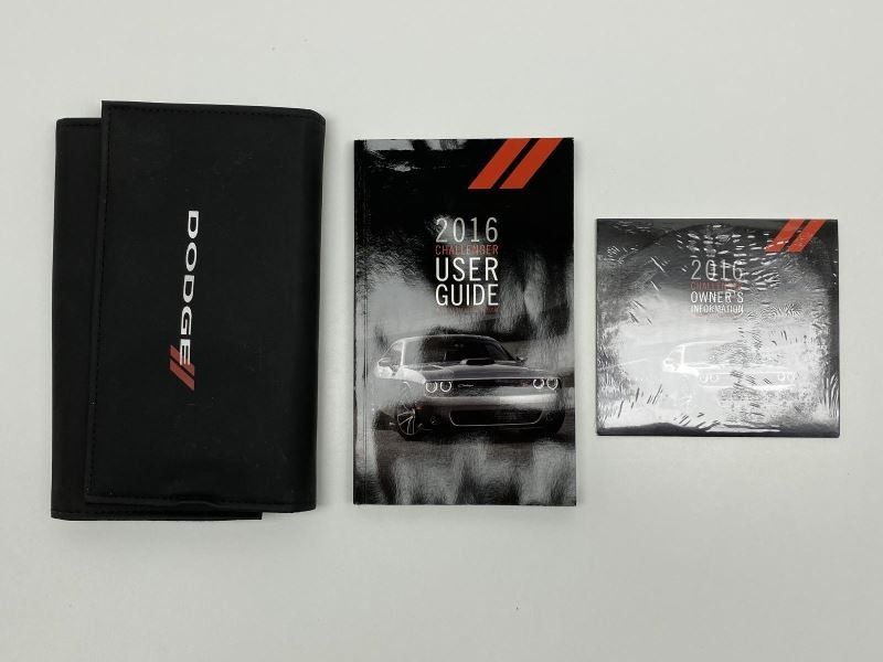 Owners Manual 2016 Dodge Challenger 82145