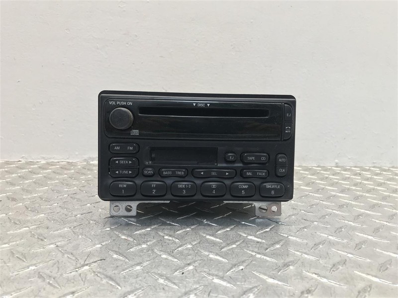 2002-2005 FORD EXPLORER AM/FM/CASSETTE/SINGLE CD AUDIO RADIO OEM 3L2T-18C868-DC