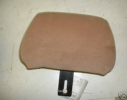 for 1993 93 SAAB 9000 BACK REAR SEAT HEADREST HEAD REST TAN CLOTH CAR USED