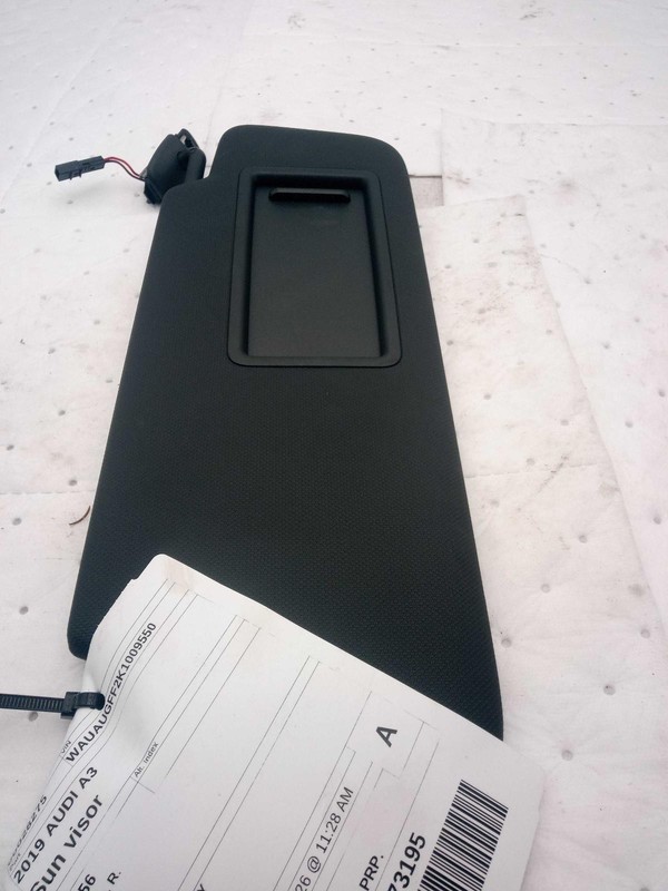 2019 AUDI A3 Sun Visor Grey Used OEM Part 494529 50000 Miles