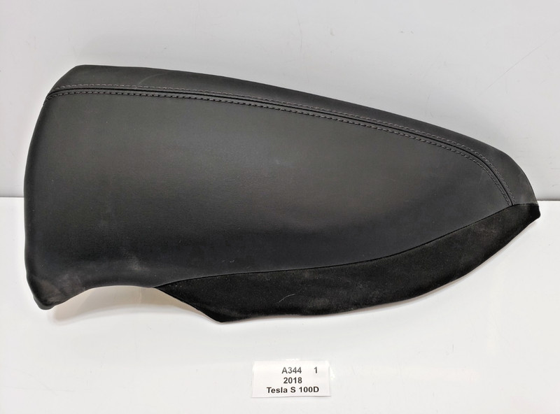 ✅ 12-20 OEM Tesla Model S Rear Right Passenger Seat Bolster Trim Cushion Black*