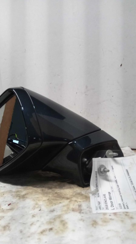 Used Left Door Mirror fits: 2018 Buick Enclave power power folding opt DNP blind