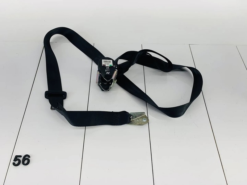06-14 VOLKSWAGEN GTI REAR RIGHT SIDE OUTER SECOND 2ND ROW SEAT BELT OEM