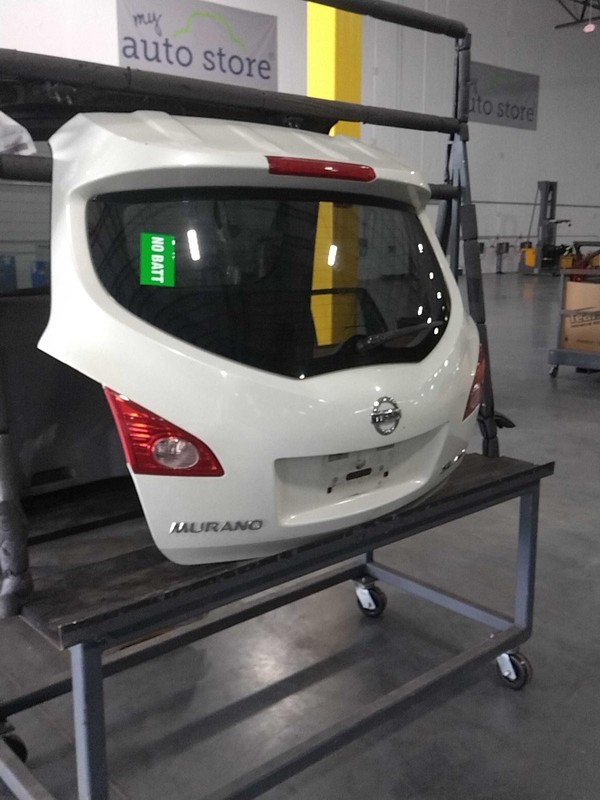 Used Deck Lid fits: 2010 Nissan Murano w/rear view camera rear view monitor w/o