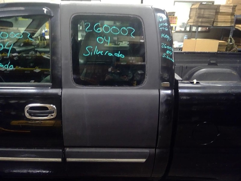 Driver Rear Side Door Classic Style Fits 00-07 SIERRA 1500 PICKUP 1728648