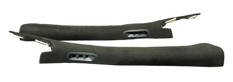 2016-2021 Jeep Grand Cherokee SRT Suede Black A Pillar Trim Set Pair OEM