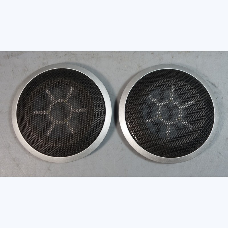 07-13 BMW E92 E93 3-Series 2dr Rear Seat Individual Speaker Cover Pair Trim OEM