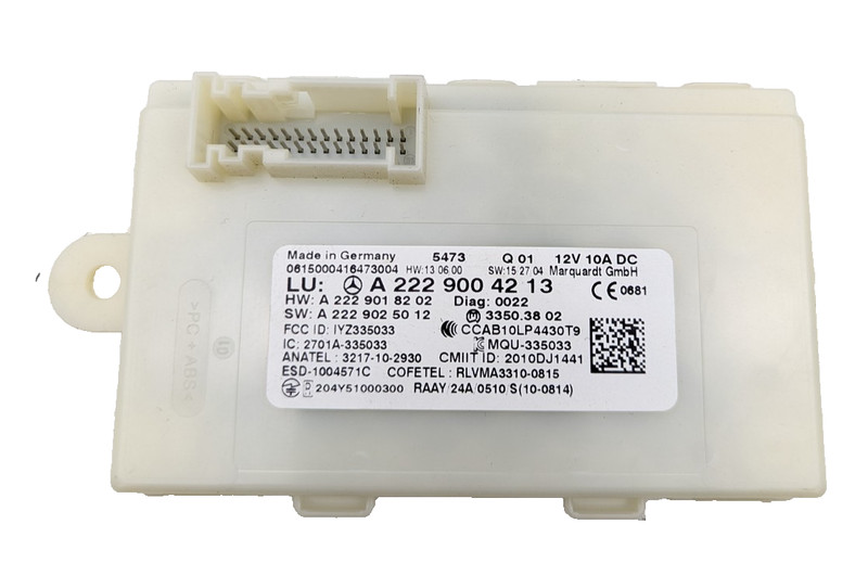 W205 15-19 Mercedes C GLC S Class Keyless Go Entry Control 222-900-4213