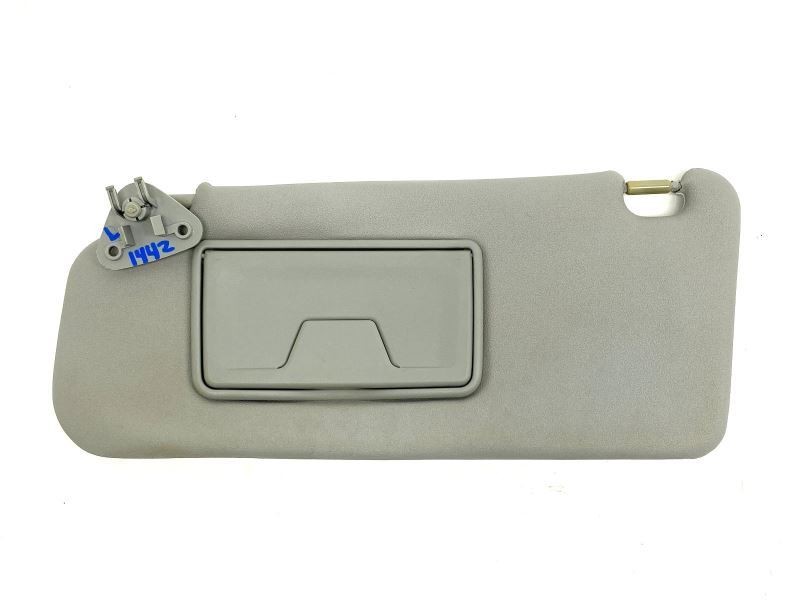 Left Driver Side Sun Visor Gray Fits 2007-2009 Mitsubishi Outlander 79879