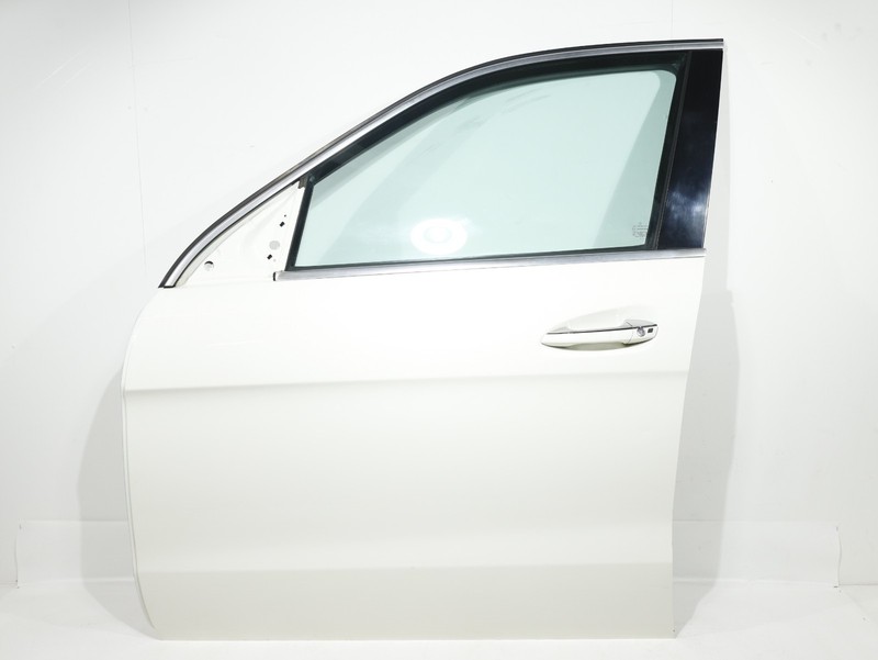 2013 - 2016 MERCEDES GL450 FRONT LEFTDOOR COMPLETE CALCITE WHITE (650) OEM