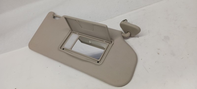 16 MITSUBISHI OUTLANDER right passenger Sun visor Beige OEM Grade A!