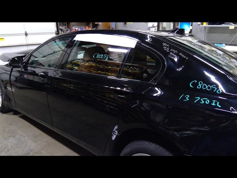 Driver Rear Side Door Black Long Wheel Base Fits 09-15 BMW 750i Paint Code 668