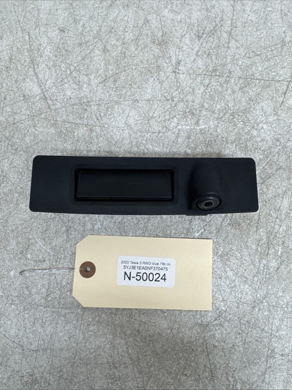 Tesla Model 3 Trunk Handle View Backup Camera 1095949-00-E 50024 B124