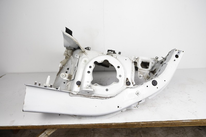 11-17 BMW F25 X3 FRONT RIGHT PASSENGER SIDE FRAME RAIL CUT WHITE OEM
