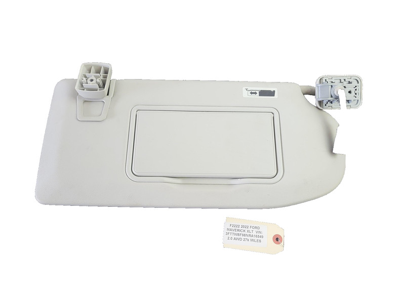 2022-2024 Ford Maverick Right Passenger Front Sun Visor 2.0L AWD 27k Miles OEM