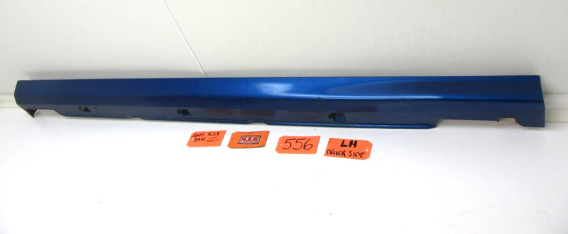 MOLDING ROCKER PANEL DRIVER SIDE SKIRT DOOR PANEL COVER BLUE LH for 02-06 RSX S