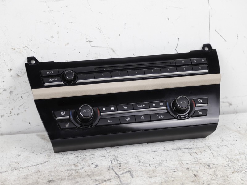 11-16 BMW 528i 535i 550i FRONT TEMPERATURE CONTROLS OEM 9263755