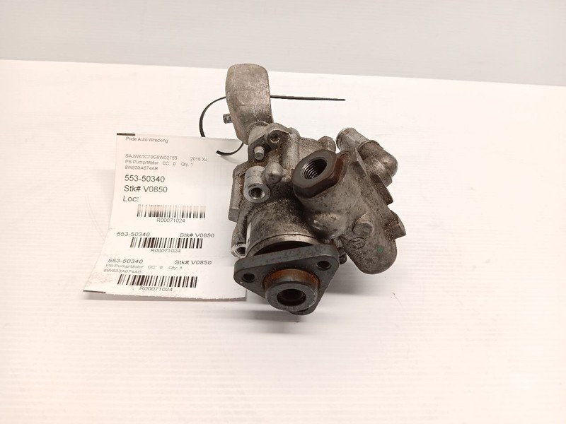 10-19 Jaguar X250 XF 3.0L 5.0L Power Steering Pump Assembly 8W833A674AB OEM