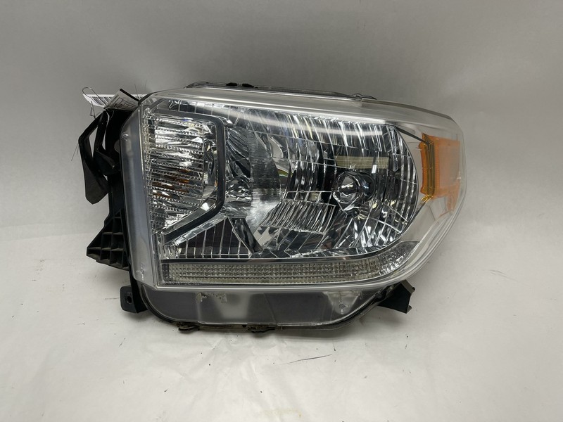 14-17 TOYOTA TUNDRA LEFT DRIVER SIDE HEADLIGHT OEM LED LEVELING SEE DESCRIPTION