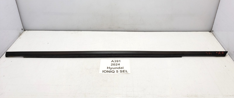 ✅ 22-24 Hyundai IONIQ 5 SEL Rear Right Passenger Door Window Belt Molding 32k*