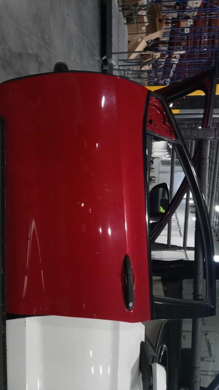 2014 Dodge Dart Left Door Red 4DR Sedan OEM Used Part 217593 93K Miles