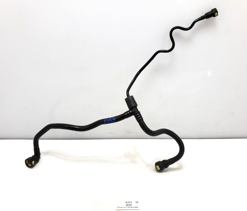 ✅ 17-24 OEM Porsche 718 Boxster 982 Fuel Gas Tank Vent Line Hose Pipe 36k