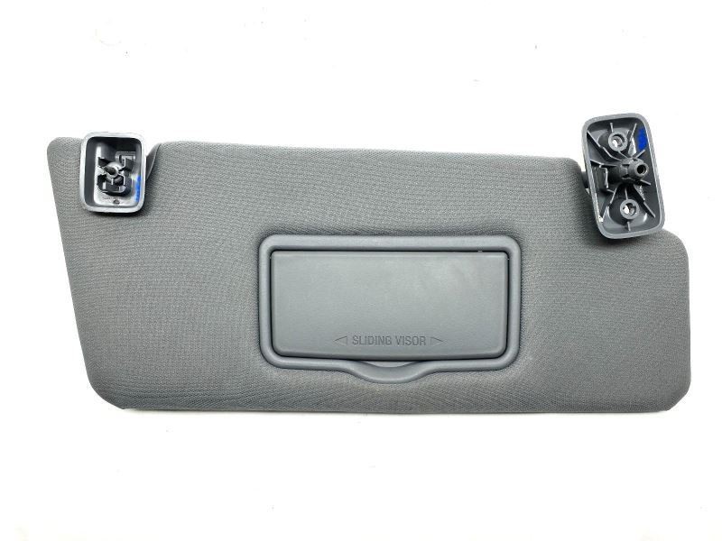 Right Passenger Sun Visor Steel Gray With Mirror Fits 2011-2014 Ford F150 77775