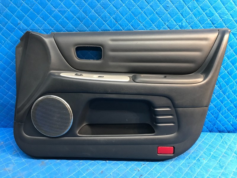 01-05 LEXUS IS300 FRONT RIGHT DOOR PANEL INTERIOR TRIM COVER LEATHER OEM