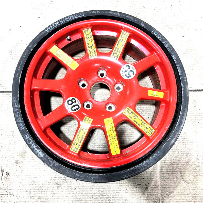 2011-18 PORSCHE CAYENNE SPARE WHEEL VREDESTEIN SPACE MASTER T195/75 R18 106P OEM