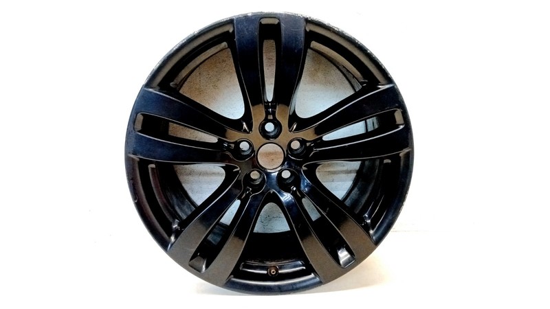 10-19 JAGUAR X351 XJ FACTORY WHEEL RIM TWIN 5-SPOKE BLACK REAR 10J 19" OEM 082 1