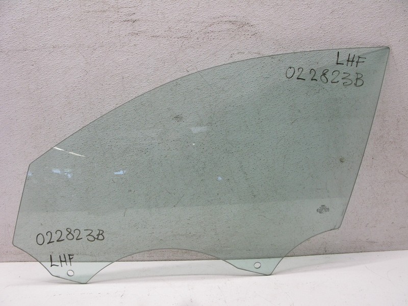 09-16 AUDI B8 A4 S4 SEDAN FRONT LEFT DRIVER SIDE WINDOW GLASS OEM 022823B