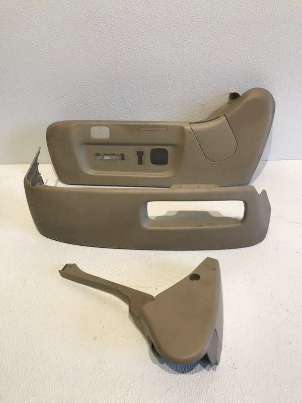 01-03 Lexus LS430 Driver Side Plastic Seat Shield Trim Panel Bezel Cover