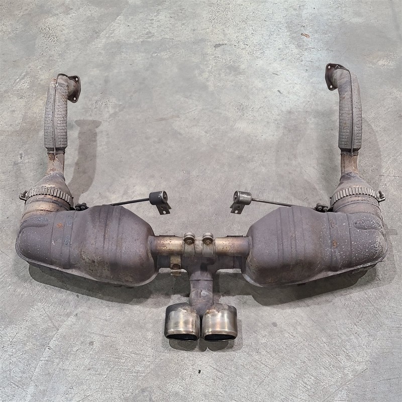 05-08 Porsche Boxster S 987 3.2L Exhaust Muffler Assembly OEM Manual AA7055