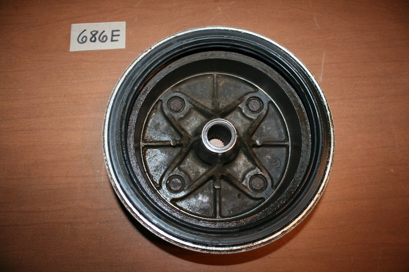 1993 Kawasaki KLF 400B Bayou Rear Brake Drum OEM 93 A
