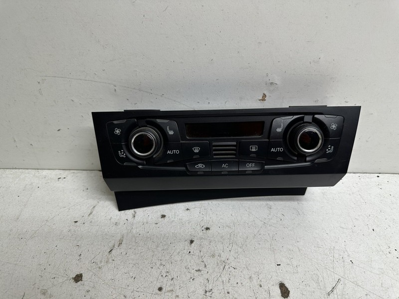 2009-2012 Audi A4SDN dual zone climate A/C HVAC heat temp panel control unit