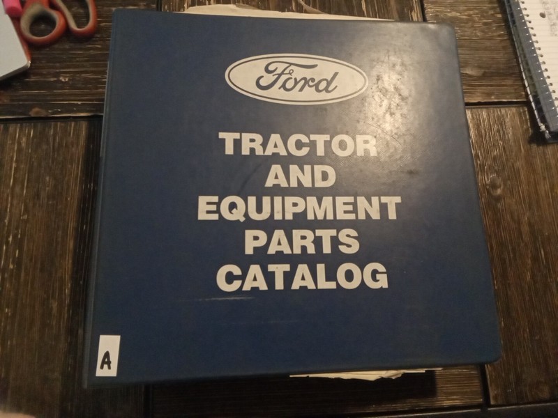 Ford Tractor And Equipment Parts Catalog FTO-17391