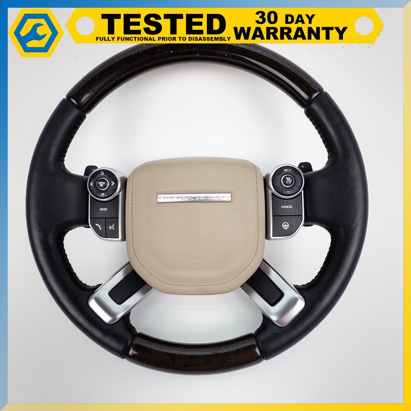 13-17 RANGE ROVER L405 MULTI FUNCTION STEERING WHEEL OEM