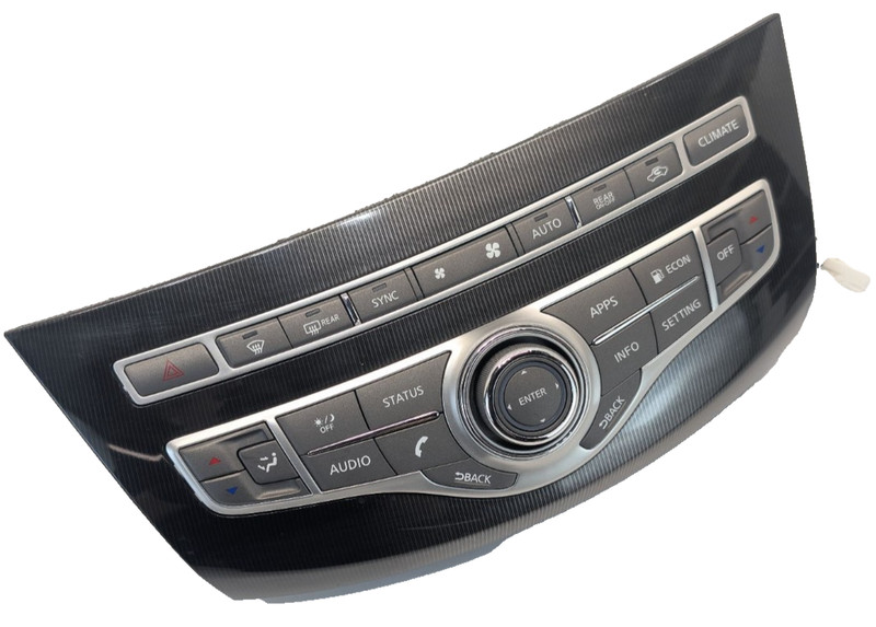 🔅18-20 INFINITI QX60 OEM DASH INFOTAINMENT RADIO & CLIMATE CONTROL SWITCH PANEL