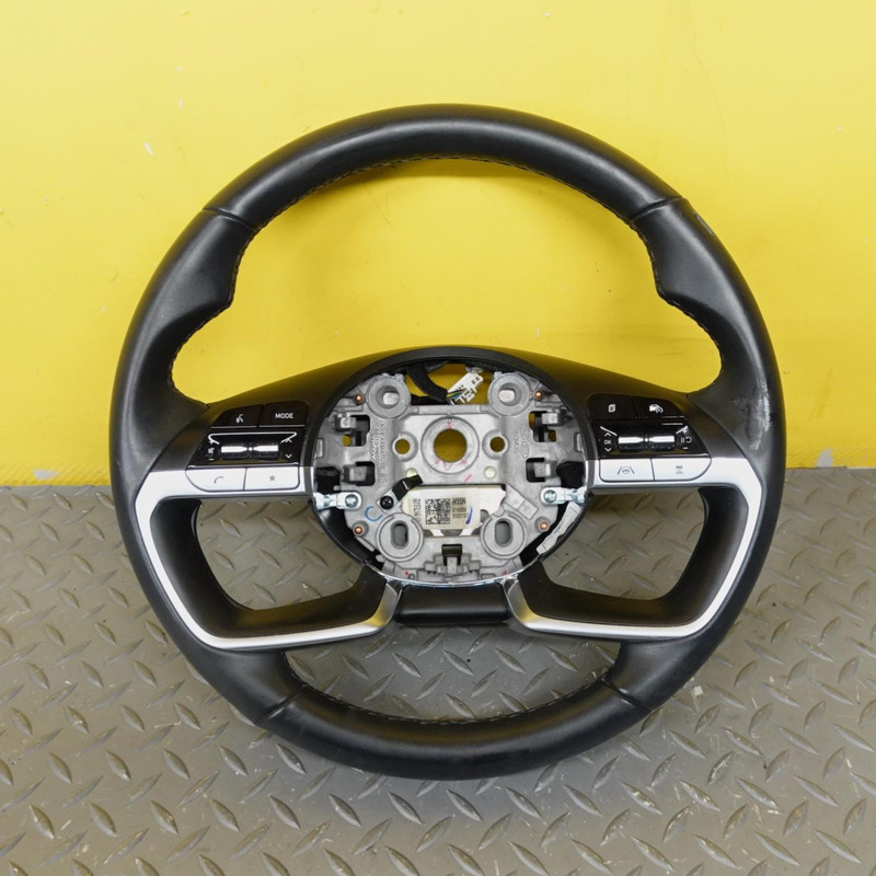 2022-2024 HYUNDAI TUCSON FRONT BLACK STEERING WHEEL W/LANE ASSIST OEM 56113N9000
