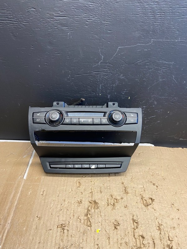 2007-2013 Bmw X5 AC Heater Climate Control Temperature Panel Trim Oem AB5842 DG