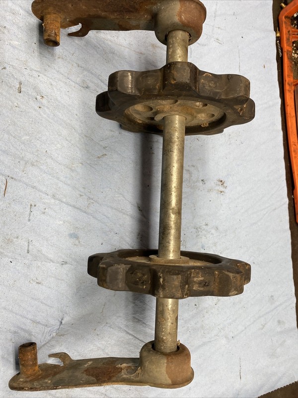 1970’s JOHNSON RAMPAGE J-250 Vintage Snowmobile Track Idler Wheels