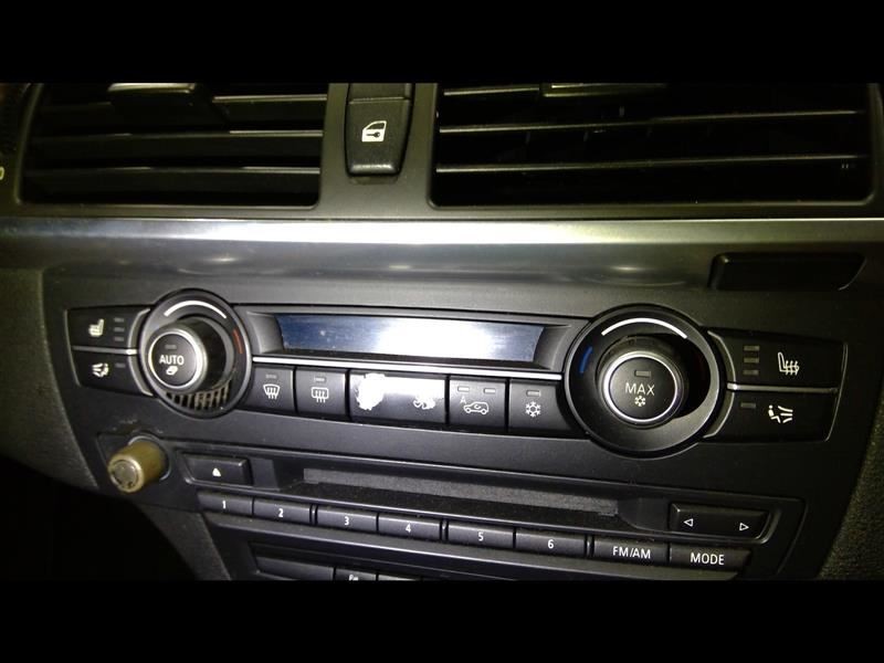 Temperature Control Front Automatic AC Control Fits 08-14 BMW X6 1101919