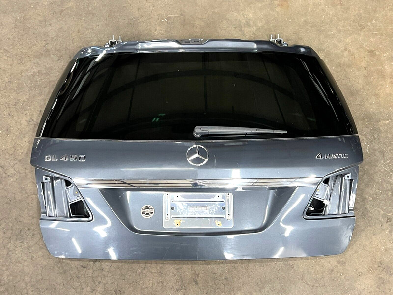 ⭐2013-2016 MERCEDES BENZ GL-CLASS TRUNK LID TAILGATE LIFTGATE GRAY OEM LOT2518
