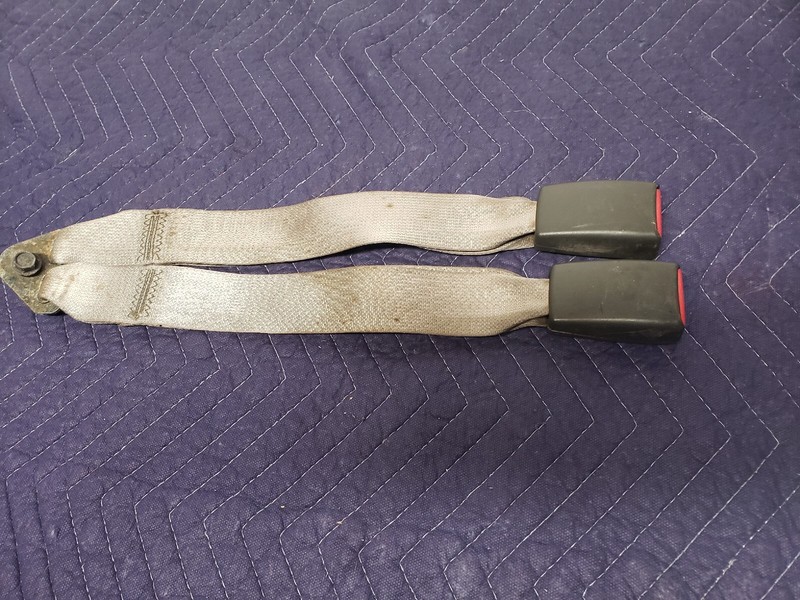 2005 NISSAN TITAN LE REARSEAT BELT BUCKLE OEM