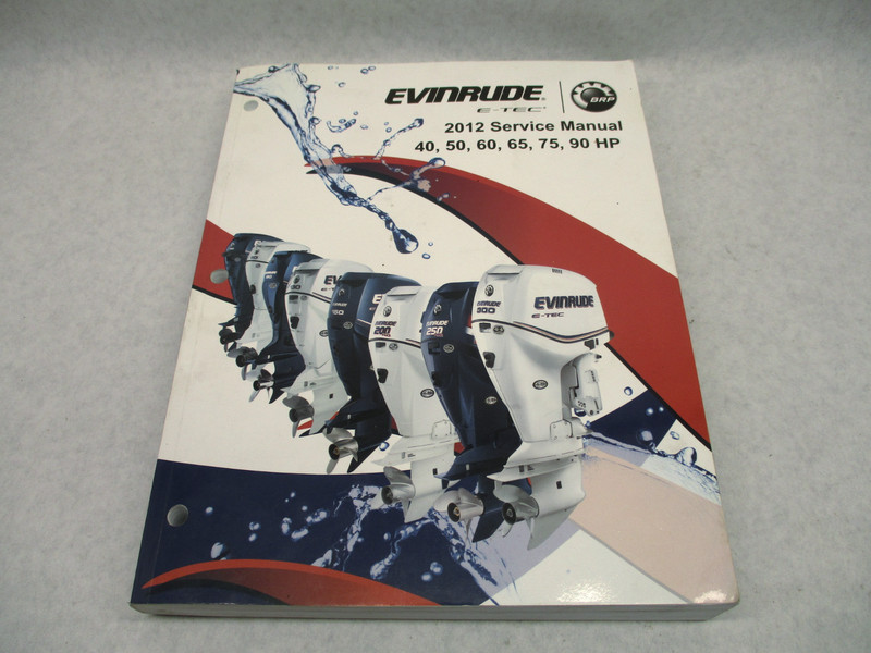 5008734 BRP Evinrude Outboard Service Manual E-TEC 40-90 HP 2012 IN