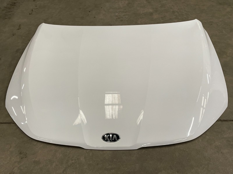 21 22 23 24 Kia K5 Front Hood Bonnet Cover Panel Shell White 1652 OEM