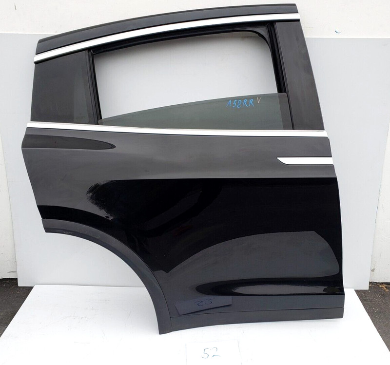 ✅ 2016-2020 OEM Tesla Model X Rear Right Passenger Door Shell Black PMBL Assy