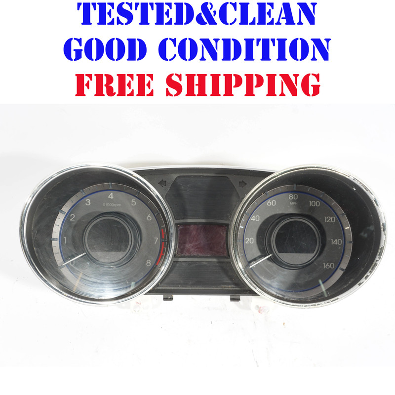2011-2014 HYUNDAI SONATA SPEEDOMETER GAUGE CLUSTER 94001-3Q013OEM.