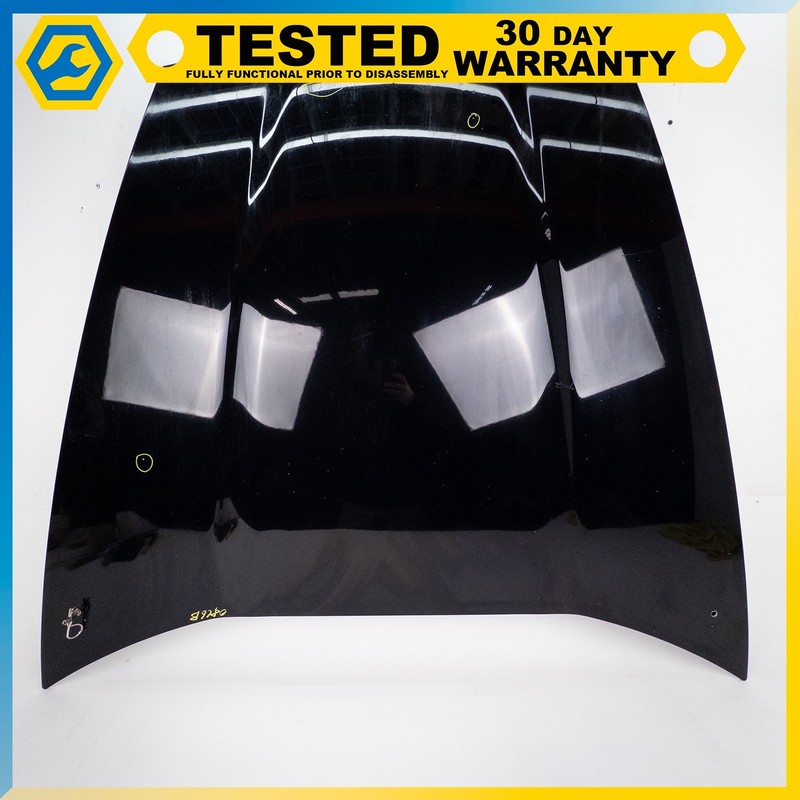 DAMAGED! 05-13 CHEVROLET CORVETTE C6 FRONT HOOD BONNET COVER PANEL BLACK OEM
