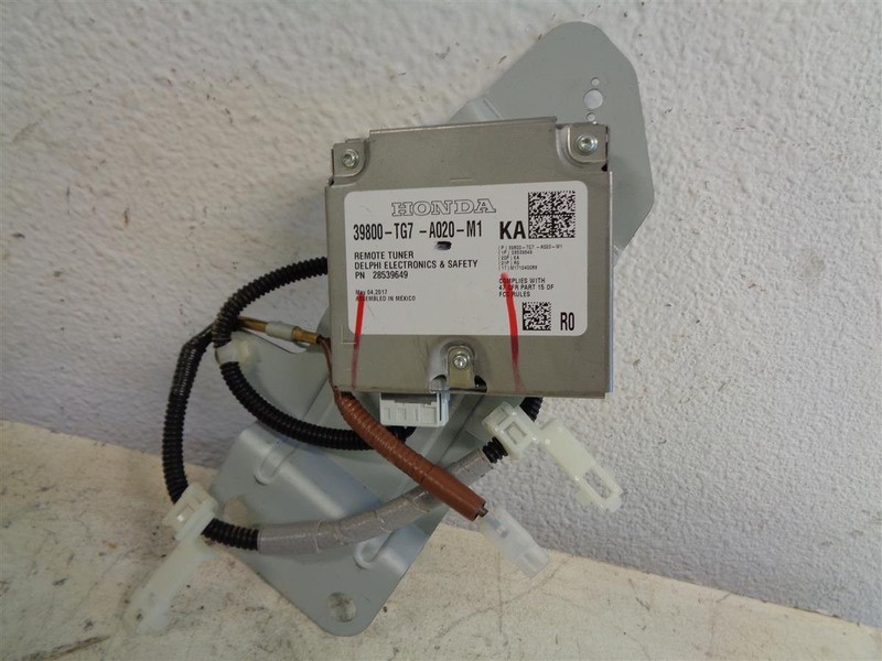 2016-2022 Honda Pilot Xm Satellite Radio Control Module Unit 39800-Tg7-A02